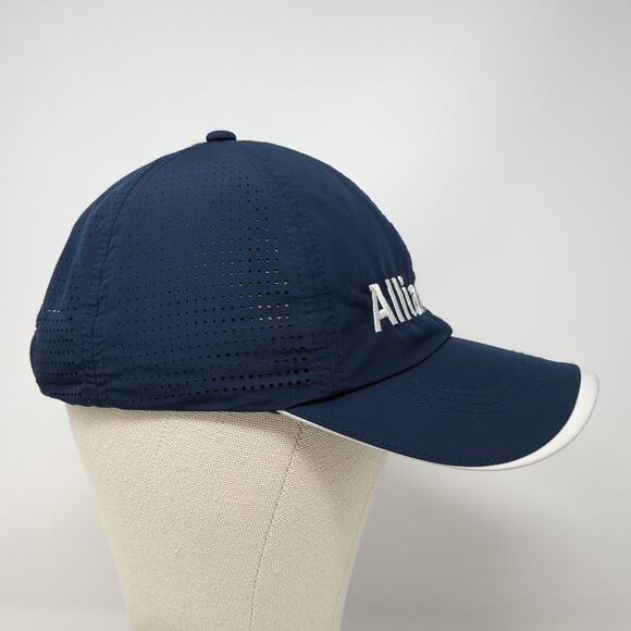 Allianz Strapback Baseball Cap Blue One Size Adjustable 6 Panel Nike Golf - Picture 5 of 10